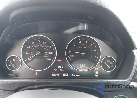 2017 BMW 330I xDrive из США, поврежденный, VIN WBA8D9G31HNU66026